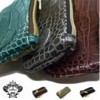 【Orobianco】PORTALE 11P-N オロビアンコ キーケース コインケース クロコプリント（型押し）小銭入れ付６連キーケース