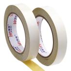 超強力布用両面テープ 裾上げテープ アイロン不要 黄色 幅20mm 20m 2巻 水に強いすそあげテープ スーツ カーテン すそあげ