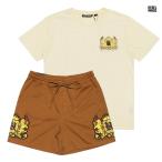 [50%OFF]REBEL MINDS выставить верх и низ в комплекте футболка короткий рукав шорты шорты шорты 