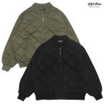 ショッピング大きい SHAKA WEAR シャカ キルティング ボンバー ジャケット キルテッド アウター オーバーサイズ 大きいサイズ DIAMOND QUILTED JACKET