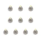 10 шт. комплект ** 12V T3 микро LED * цвет белая подсветка измерительных приборов лампочка кондиционер panel приборная панель 