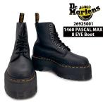 Dr.martens ドクターマーチン 8ホール ブーツ レディース レースアップ 1460 PASCAL MAX 8EYE BOOT パスカル マックス 26925001 BLACK ブラック