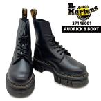 ショッピングドクターマーチン Dr.martens ドクターマーチン 8ホール ブーツ レディース レースアップ AUDRICK 8EYE BOOT オードリック 27149001 BLACK ブラック