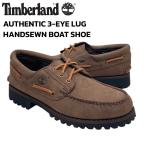  Timberland подлинный s Lee Islay g рука so-n лодка обувь мужской Timberland AUTHENTIC 3-EYE LUG TB0 A2PDQ W07 BROWN Brown 