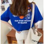 tシャツ レディース 半袖 韓国ファッション ティシャツ ゆったり 大きいサイズ 無地 白 ロゴ ロゴティー ロゴティシャツ ティーシャツ カットソー トップス 3025
