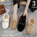  moccasin shoes lady's mouton fur autumn winter fatigue not warm . put on footwear ...