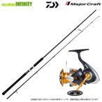 [ shore jigging введение комплект ]*[froro Leader подарок!] Major craft 24sorupalaSPSJ-1002H+ Daiwa 24re Bros LT5000-CXH