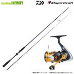 [ chining введение комплект ]* Major craft sorupala чёрный морской лещ SPKD-762ML/S+ Daiwa 24re Bros LT2500S-XH