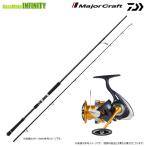 [ shore jigging введение комплект ][ сейчас если jig 1 шт подарок ]* Major craft черный скользящий 1G XR1-1002M+ Daiwa 24re Bros LT5000-CXH