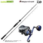 [ light jigging введение комплект ]* Major craft 25sorupalaSPJLJ-B642M+ Daiwa свет игра X IC 150L ( левый руль )