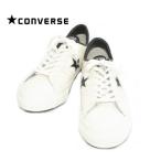 ショッピングワンスター コンバース レザー ワンスター J 32346510 ホワイト×ブラック メンズ 日本製 CONVERSE ONE STAR WHITE×BLACK