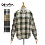 ショッピングジムフレックス ジムフレックス GY-B0197CTE コットンテンセル 起毛ツイル 長袖 ボタンダウン シャツ レディース Gymphlex [メール便可]