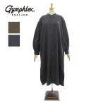 ショッピングジムフレックス ジムフレックス GY-G0107OTD タイプライター バンドカラー ワンピース 無地 レディース Gymphlex