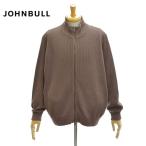 ジョンブル JM243N08 オーバーダイ フルジップアップ ドライバーズニット メンズ Johnbull