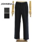ジョンブル JM254P08 ウールライク 1タック イージー トラウザーズ メンズ Johnbull