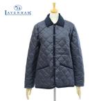 ラベンハム レイドン SLJ1245 ネイビー キルティング ジャケット 襟コーデュロイ ショート RAYDON 21 RC SUFFOLK NAVY 紺 レディース LAVENHAM