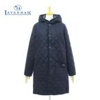 ショッピングラベンハム ラベンハム ブランドン SLJ4184 ダークネイビー キルティング コート ウール フード付き WOOL BRUNDON G71 DARK NAVY レディース LAVENHAM