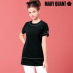 マリークワント ナース服 白衣 スクラブ医療 ナース チュニック エステ制服 アンファミエ 　[マリークヮント]パイピングデザインストレッチチュニック