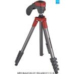 Manfrotto 三脚 COMPACT Action フォト・ムービーキット レッド アルミ 5段 MKCOMPACTACN-RD