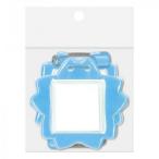 ショッピングc10s ORIONS　桜型名札　10枚入　スカイ　C-7-10-S