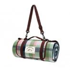 オーセンティックレジャーシート グリーンピンクチェック L 4009107-02