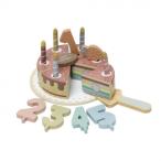 CUTTING BIRTHDAY CAKE разрезной день рождения кекс из дерева игрушка 25587