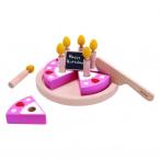 正規輸入品 プラントイ 木製玩具 バースデーケーキセット 3488