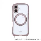 i.Color+ iPhone17専用背面型ケース Cacao/カカオ iP25-61-ICMG05