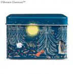 ショッピングムーミン MOOMIN ムーミン ティーバッグ缶 forest blue MNX080158