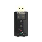 7.1ch サウンド USB アダプタ オーディオ バーチャル サラウンド