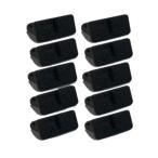 Yahoo! Yahoo!ショッピング(ヤフー ショッピング)ホコリ防止 USB端子カバー 10個セット コネクタ カバー キャップ USB パソコン 保護キャップ PC  ブラック硬め