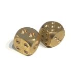 DICE большой латунь кости BIG 2 шт. комплект bla табурет z Large латунь носорог koro
