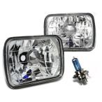  мульти- отражатель передняя фара стекло линзы прямоугольник универсальный свет Honda CB1100RC,CB1100RD,VF750F