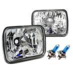  высокое качество * прямоугольник 2 лампа передняя фара H4 клапан(лампа) имеется [ Isuzu ] Mu (UCS17,UCS55,UCS69) / Mu Wizard (UCS69)