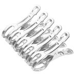 洗濯ばさみ 超強力 ステンレス 布団 竿ばさみ 洗濯クリップ ハンガーストッパー 物干し 防風タイプ 竿用ピン?