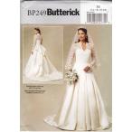 【Butterick】プリンセススタイルウェディングドレスの型紙 サイズ:US6-8-10-12-14