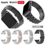 apple watch バンド ステンレス製 アップルウォッチバンド 男女兼用 交換ベルト ビジネススタイル  TPU 38mm 40mm 41mm 42mm 44mm 45mm 49mm対応 爆買
