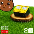 カシオ PI-110C 2個 リサイクルインクカートリッジ プリン写ル PI110C プリントカートリッジ互換インク 3色カラー CASIO
