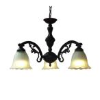 ショッピングシャンデリア シャンデリア 黒 おしゃれ アンティーク アイアン インテリア INK-1003001H