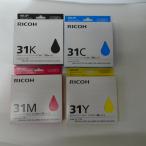  Ricoh GC31 4 -цветный набор ( BK/C/M/Y ) оригинальный GX картридж 