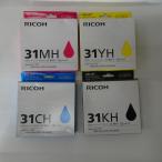  Ricoh GC31H 4 -цветный набор ( BK/C/M/Y ) оригинальный GX картридж L размер 