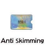  футляр для карточек скимминг предотвращение 1 листов футляр для карточек кошелек сумка магнитный самолет аэропорт RFID путешествие путешествие за границу cache банковская книжка IC chip (S33)