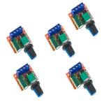3 шт. комплект 5A motor скорость контроллер модуль Mini DC motor PWM скорость контроллер переключатель управление контроллер переключатель LED style 