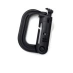Grimloc Carabiner (kalabina) BLACK молдинг система . соответствует универсальный kalabina Гримм блокировка. D кольцо 