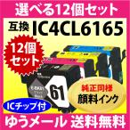 エプソン IC4CL6165 選べる12個セット E
