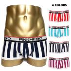 PINK HERO/ розовый герой Boxer полоса Rollei z Brief брюки окантовка боксеры мужской мужчина нижнее белье 