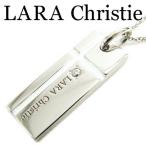 LARA Christie ララクリスティー ノーブルクロスネックレス ホワイト レディース シルバー925 エナメル P3051-W