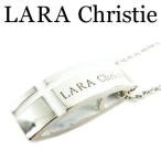 LARA Christie ララクリスティー マリンクロスネックレス ホワイト レディース シルバー925 エナメル P3119-W