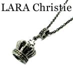 LARA Christie ララクリスティー マイクロミニシリーズ ラコロナ ネックレス ブラック メンズ シルバー925 P5721-B