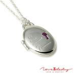 Yahoo! Yahoo!ショッピング(ヤフー ショッピング)赤い糸で結ばれたアクセサリー ロケットに1石の誕生石を留められます LOVE of DESTINY ネックレス シルバー950（SV950） LODN-019L